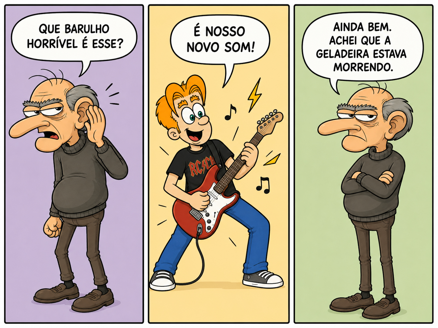 Barulho de qualidade duvidosa