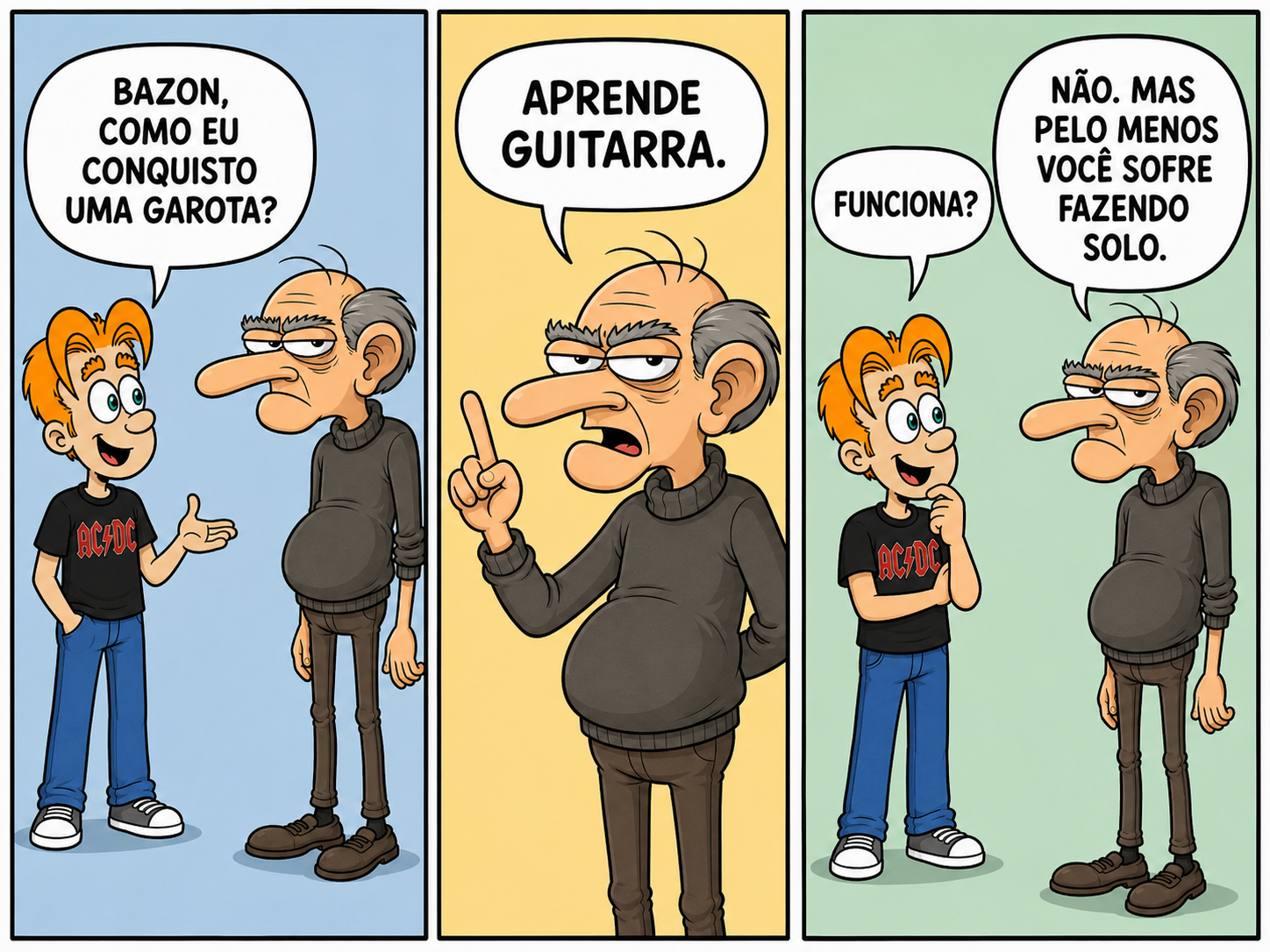 Sofrência com solo de guitarra